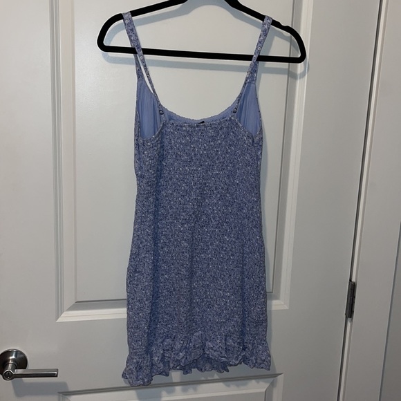 Abercrombie & Fitch mini blue sun dress - Picture 4 of 4